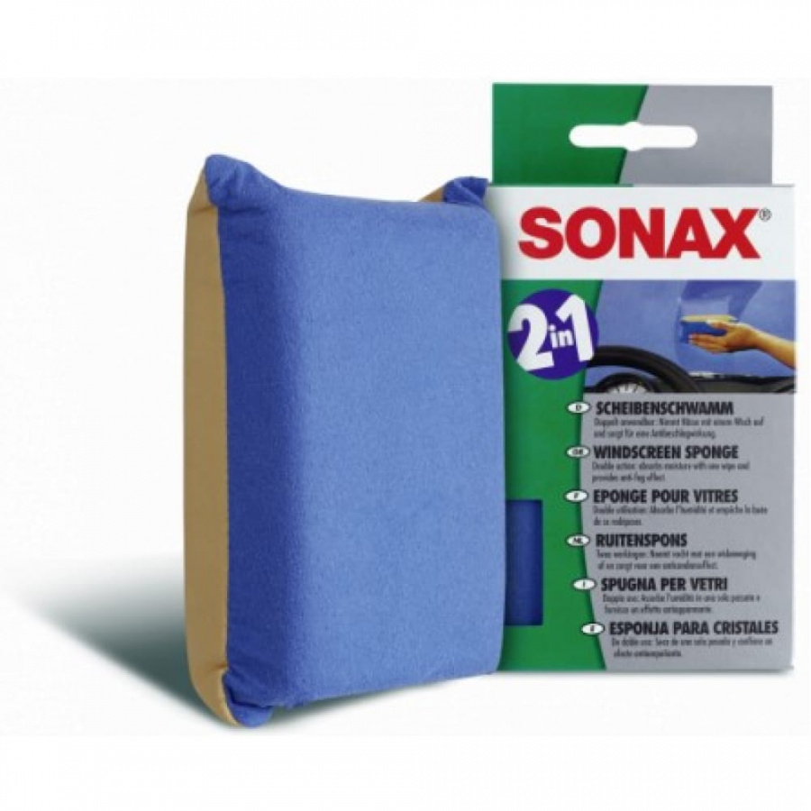 Губка для стекла Sonax 417100