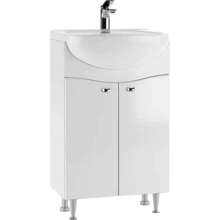 Тумба под умывальник Уют 55 Айсберг Волна DA1016T Тумба под умывальник Уют 55 Айсберг Волна DA1016T