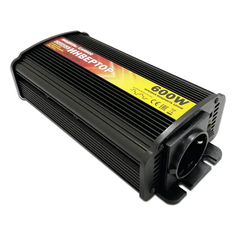 Инвертор Союз CAR600W metal 880600