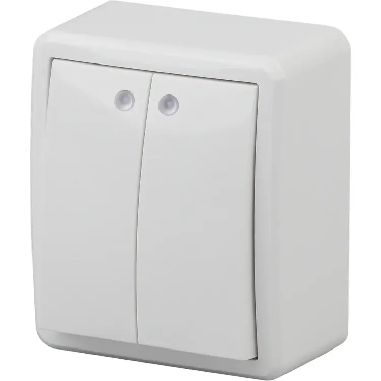 Двойной выключатель ЭРА 11-1205-01 Эксперт Б0020666