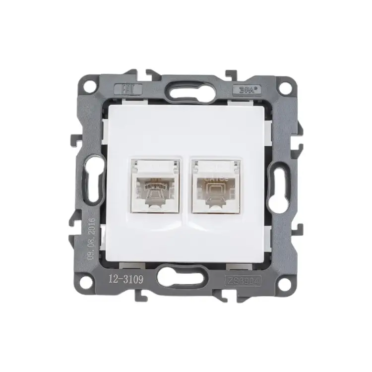 Комбинированная розетка ЭРА 12-3109-01 Б0018248