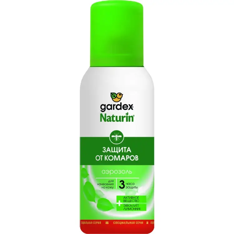 Аэрозоль от комаров Gardex Naturin N011