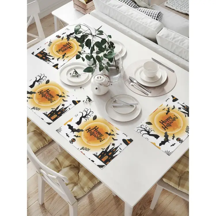 Комплект тканевых салфеток для сервировки стола JOYARTY np_18818