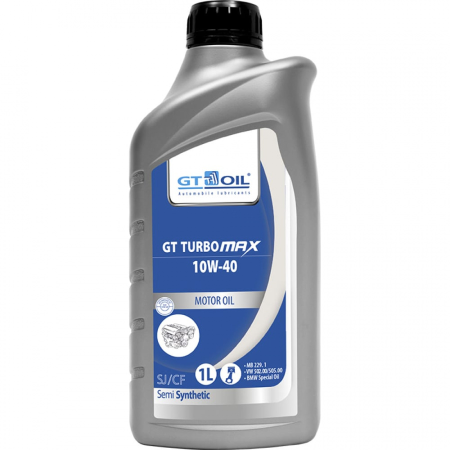 Масло GT OIL Turbo Max SAE 10W-40 API SJ/CF