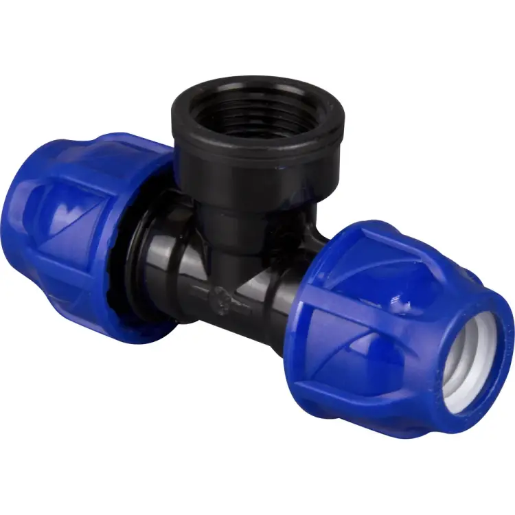 Компрессионный тройник TEBO T-ПНД.Тр.4.32-1.CN