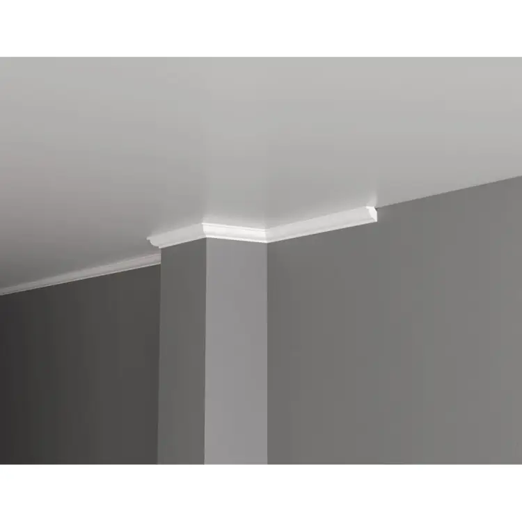 Ударопрочный влагостойкий потолочный карниз под покраску Decor-Dizayn DD38
