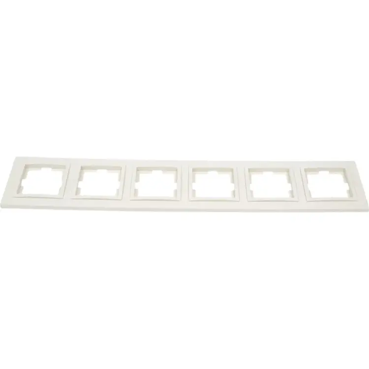 Шестиместная рамка MONO ELECTRIC Despina 102-170000-166