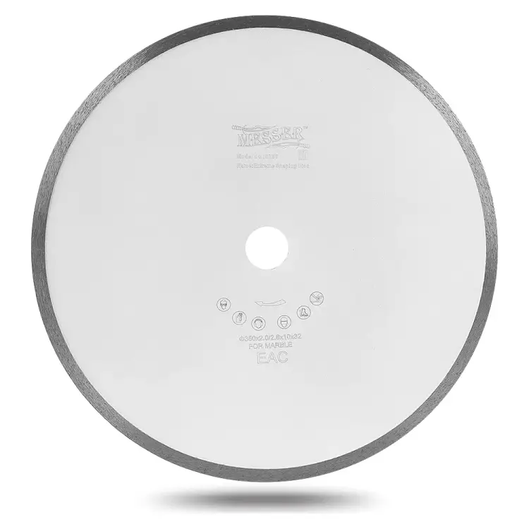 Алмазный диск для резки мрамора MESSER M/X 01-30-350 Алмазный диск для резки мрамора MESSER M/X 01-30-350