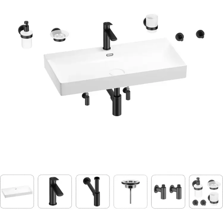 Раковина для ванной Wellsee Bromance 201007602