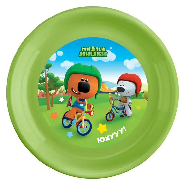 Плоская детская тарелка Пластишка 431328309 Плоская детская тарелка Пластишка 431328309