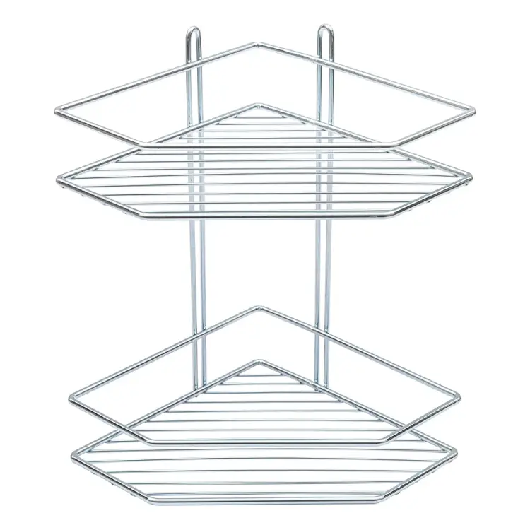 2-ярусная угловая полка для ванной Rosenberg RUS-385321