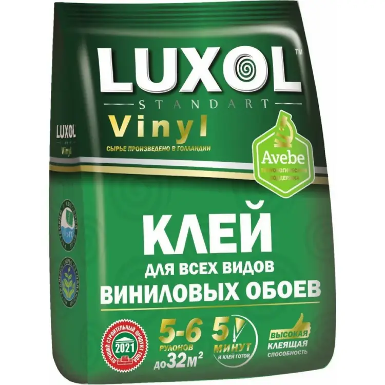 Обойный клей LUXOL Standart винил (Standart) 180г. Обойный клей LUXOL Standart винил (Standart) 180г.