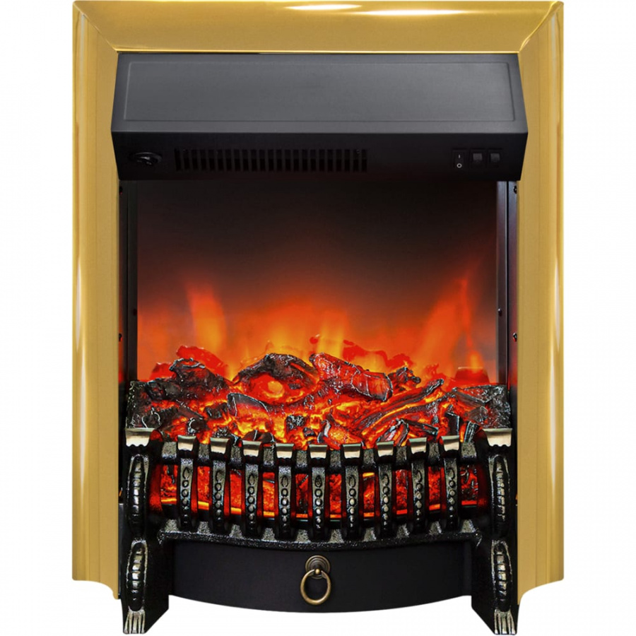 Электроочаг RealFlame Fobos Lux Brass