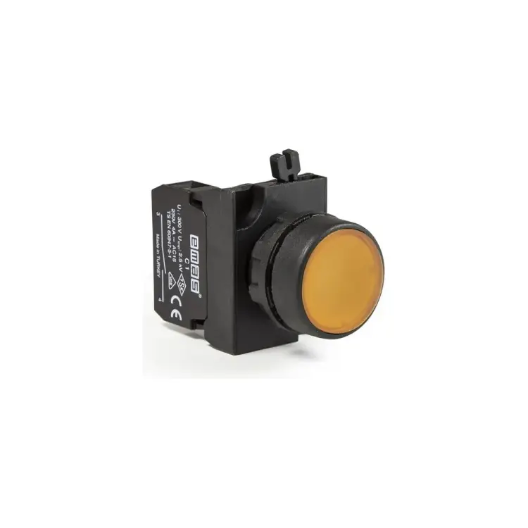 Круглая нажимная кнопка EMAS B200DS