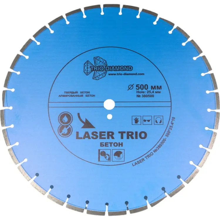 Отрезной диск алмазный бетон TRIO-DIAMOND Trio Diamond Лазер 380500 Отрезной диск алмазный бетон TRIO-DIAMOND Trio Diamond Лазер 380500