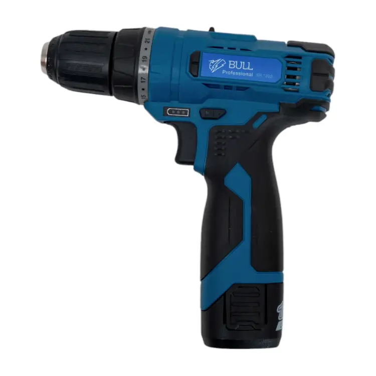 Аккумуляторная дрель шуруповерт BULL SR 1202 Аккумуляторная дрель шуруповерт BULL SR 1202