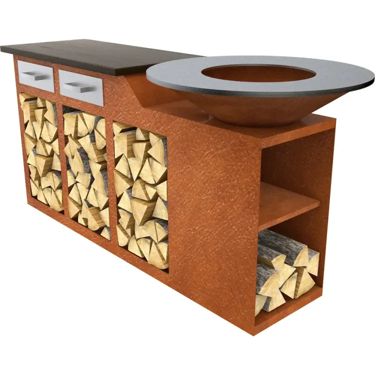 Очаг-остров РИЗУР KORWOOD HIT 05 4692200000025 Очаг-остров РИЗУР KORWOOD HIT 05 4692200000025