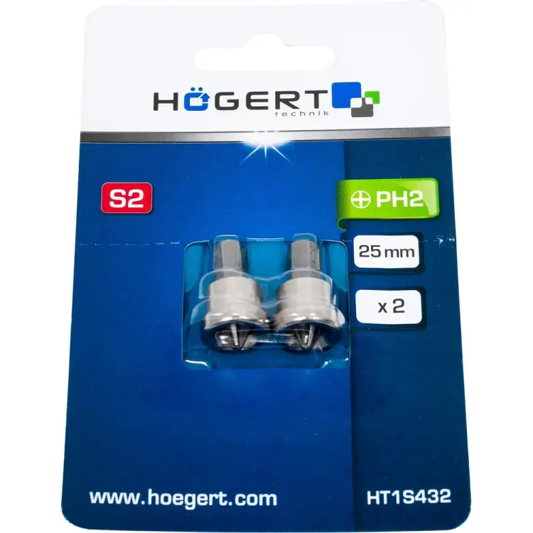 Биты для гипсокартона HOEGERT TECHNIK HT1S432