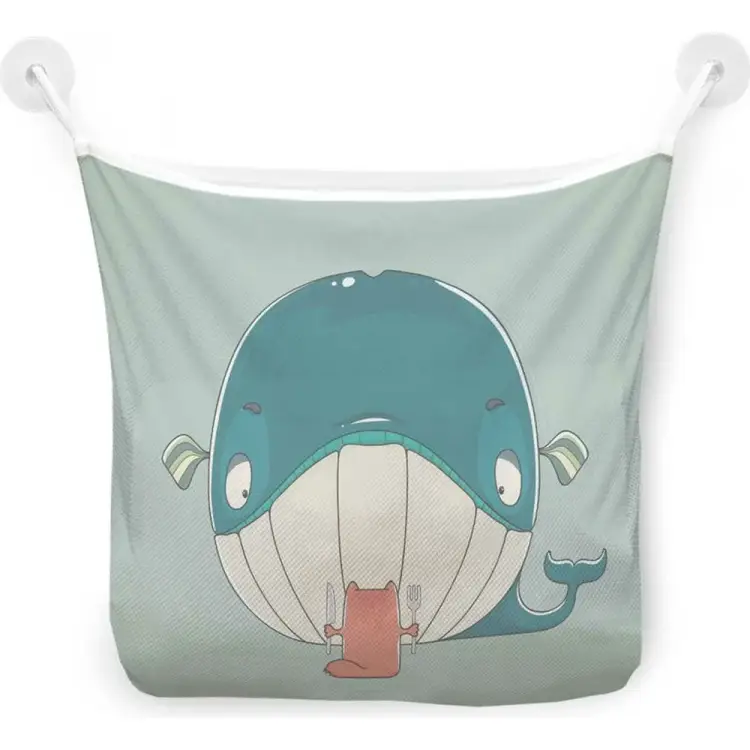 Настенная сетка-органайзер для ванной для игрушек JOYARTY Ужин котика tgb_33549