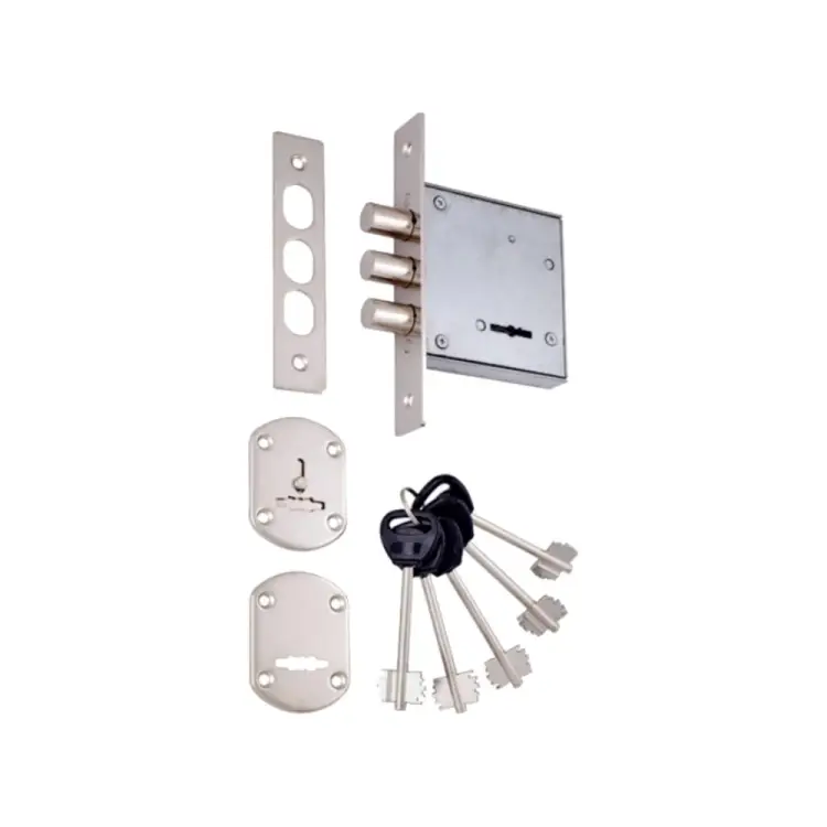 Замок врезной под сувальдный ключ VETTORE vettore 1082 cp 20518