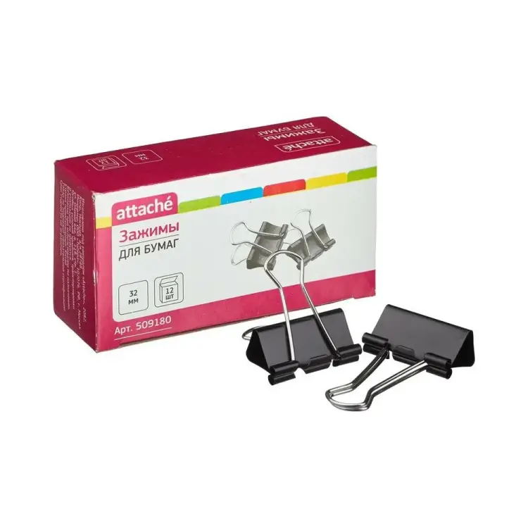 Зажим для бумаг Attache 509180