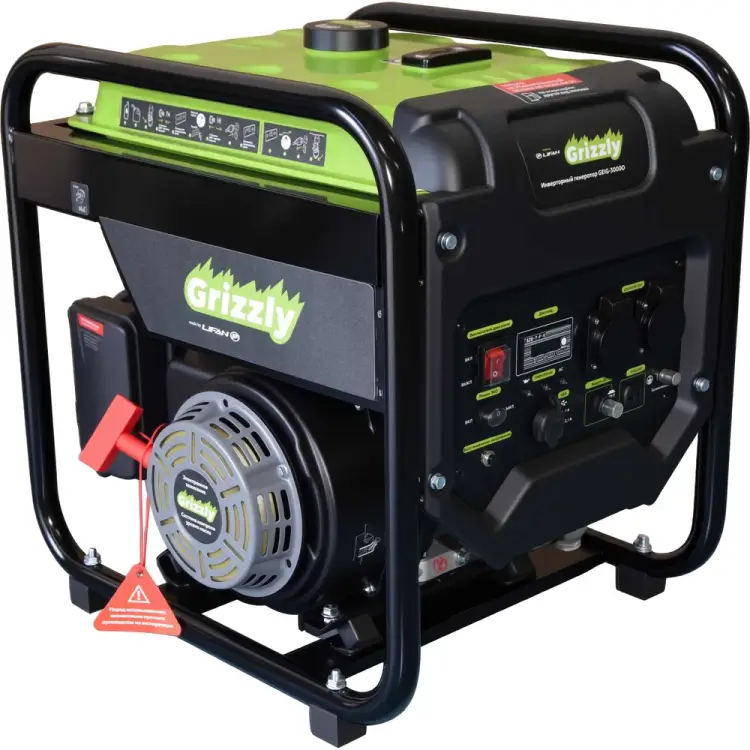 Инверторный генератор Grizzly GEIG-3000O