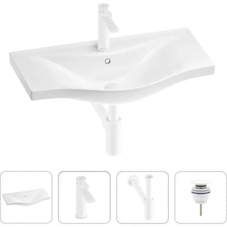 Раковина для ванной Wellsee Bisou 201003610