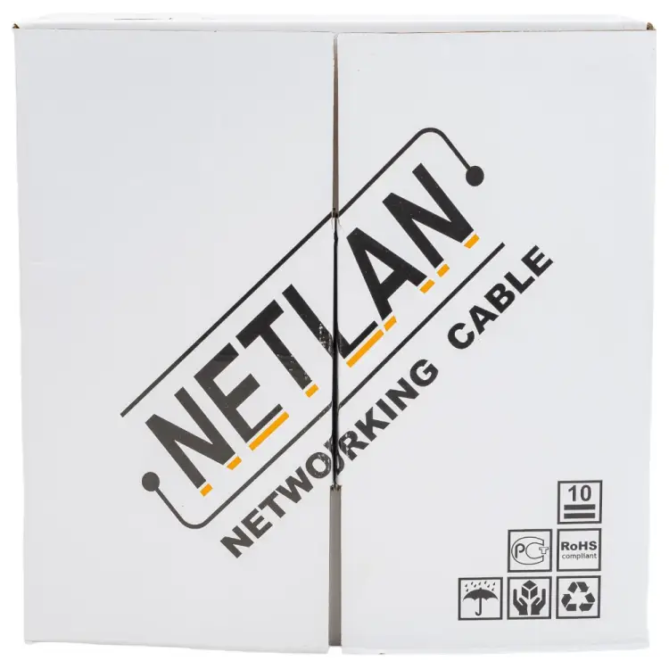 Кабель NETLAN CCA-UU004-5E-PVC-GY