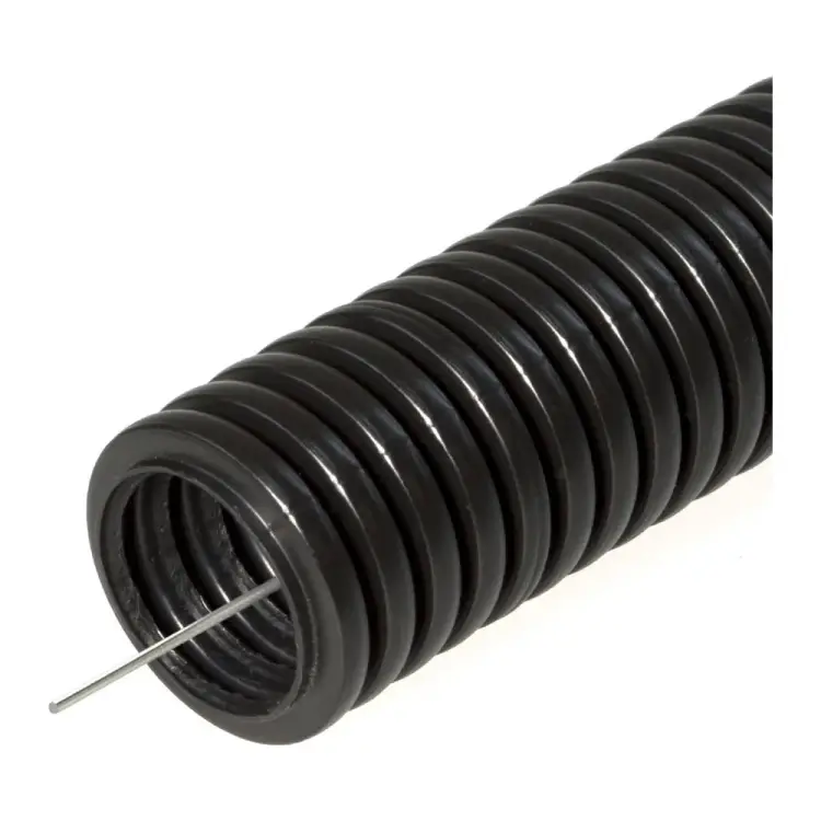 Легкая безгалогенная гофрированная труба ПНД Промрукав 350 Н 161559 Легкая безгалогенная гофрированная труба ПНД Промрукав 350 Н 161559