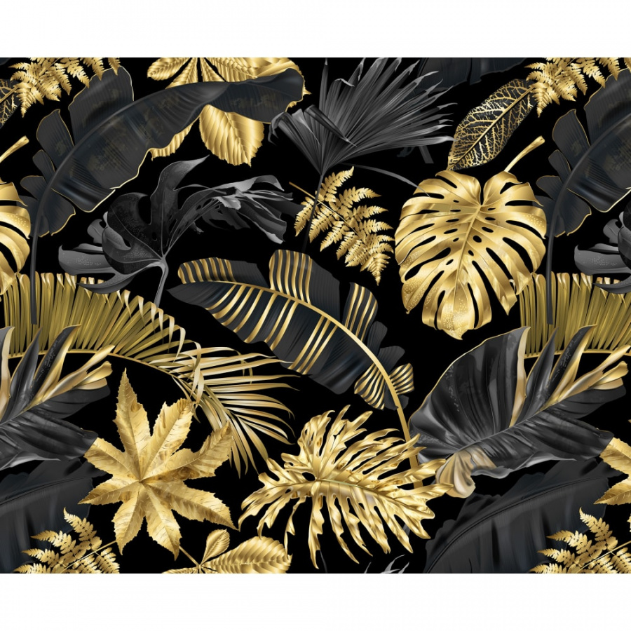 Фотообои PRIMAVERA Золотые Листья 3D