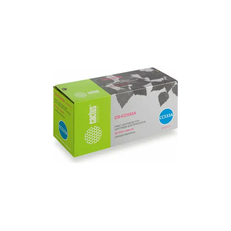 Лазерный картридж для hp clj cp2025/cm2320 Cactus cc533a 807205