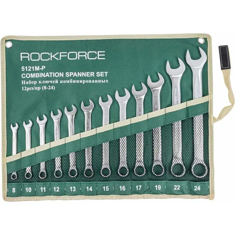 Набор комбинированных ключей Rockforce RF-5121P(906) Набор комбинированных ключей Rockforce RF-5121P(906)