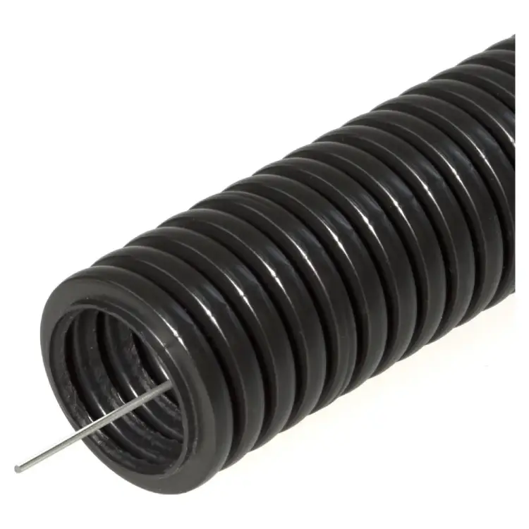 Легкая гофрированная безгалогенная труба ПНД Промрукав 350 Н PR02.0123 Легкая гофрированная безгалогенная труба ПНД Промрукав 350 Н PR02.0123