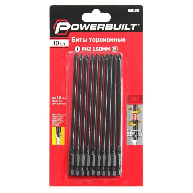 Торсионные биты TORGWIN Powerbuilt WBT1145 Торсионные биты TORGWIN Powerbuilt WBT1145