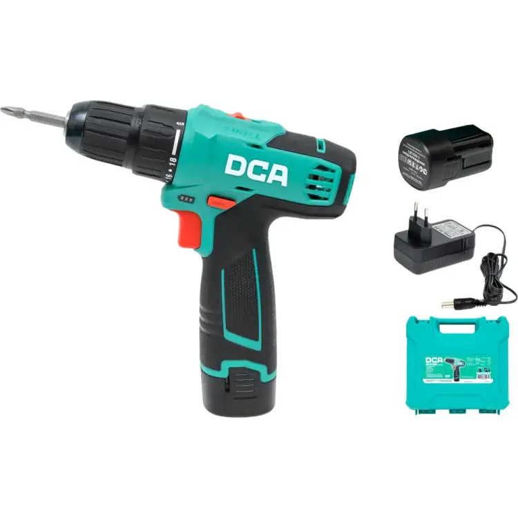 Аккумуляторная дрель шуруповерт DCA ADJZ1602