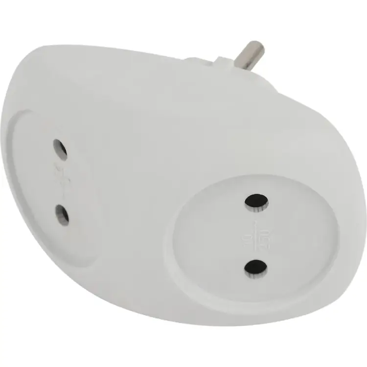 Электрический разветвитель ЭРА SPx-2-W Б0053480