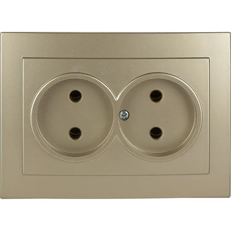 Розетка Nilson Touran metallic 24151024