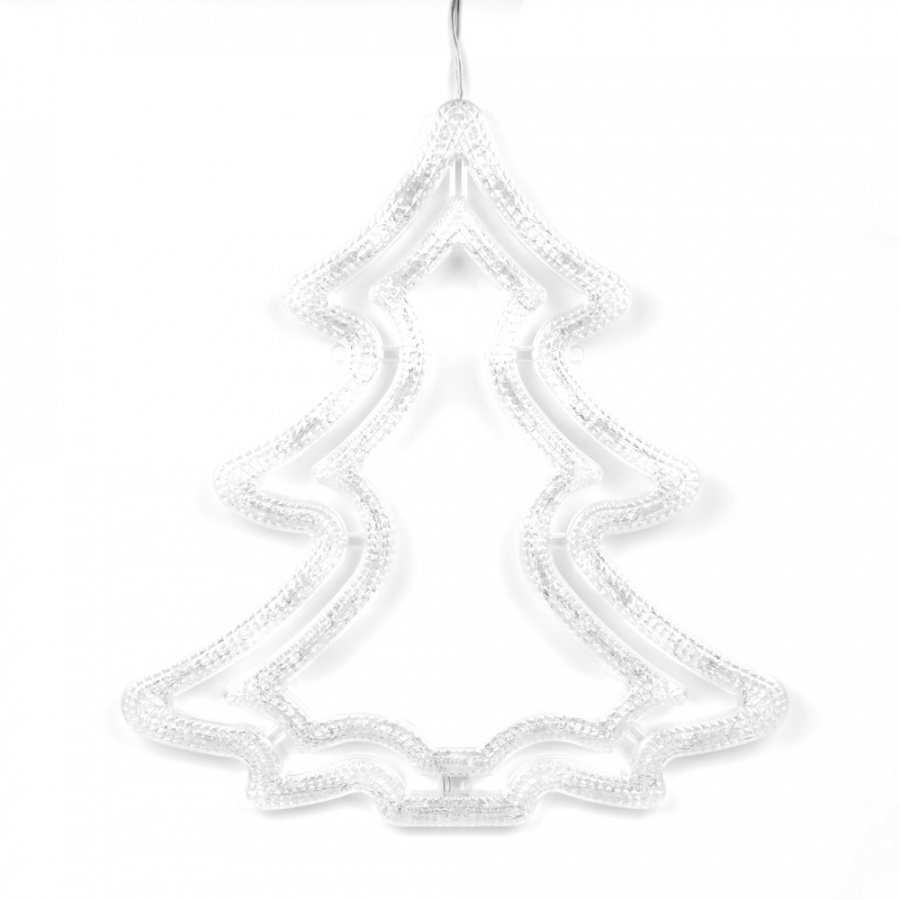 Светодиодная фигура Uniel ULD-H3543-070/STA WHITE IP20 XMAS TREE