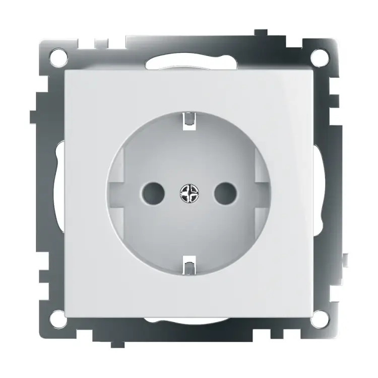 Одноместная розетка STEKKER GLS16-7110-01 Катрин 39304