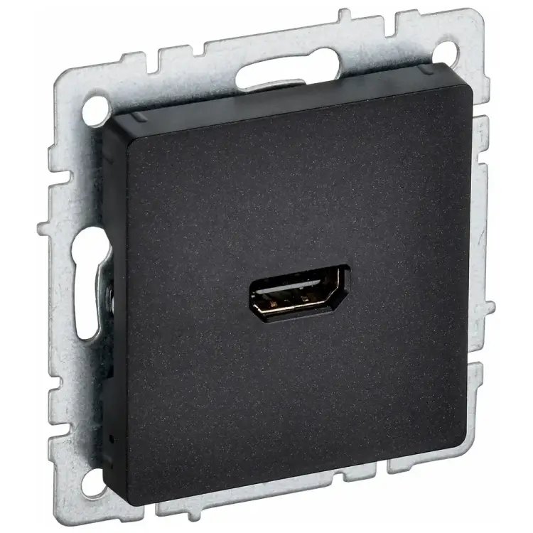 Hdmi-розетка IEK Brite рhdmi-0-брч BR-H10-K02