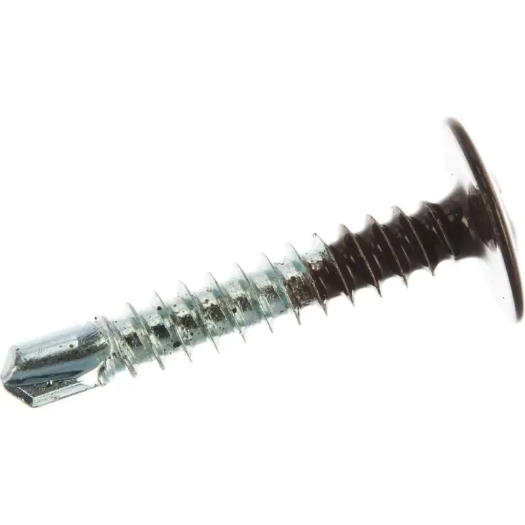 Прессшайба со сверлом качественный крепеж 4,2/25 коричневая 0300305 КЧ