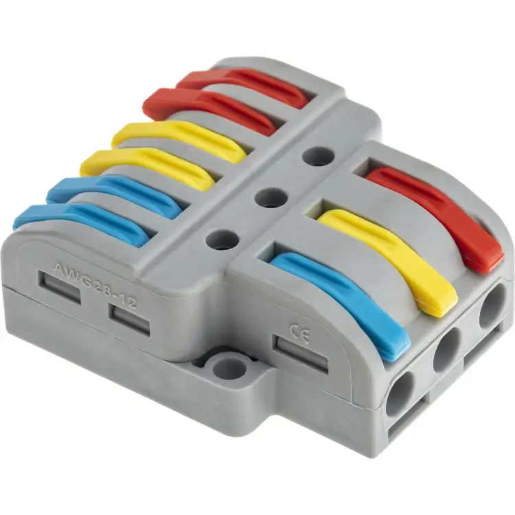 Разветвительная клемма рычажковая duwi CMK-536 PRO 26662 8