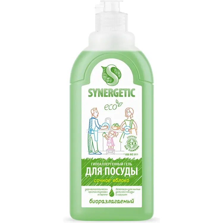 Антибактериальное средство для мытья посуды SYNERGETIC 103052/14