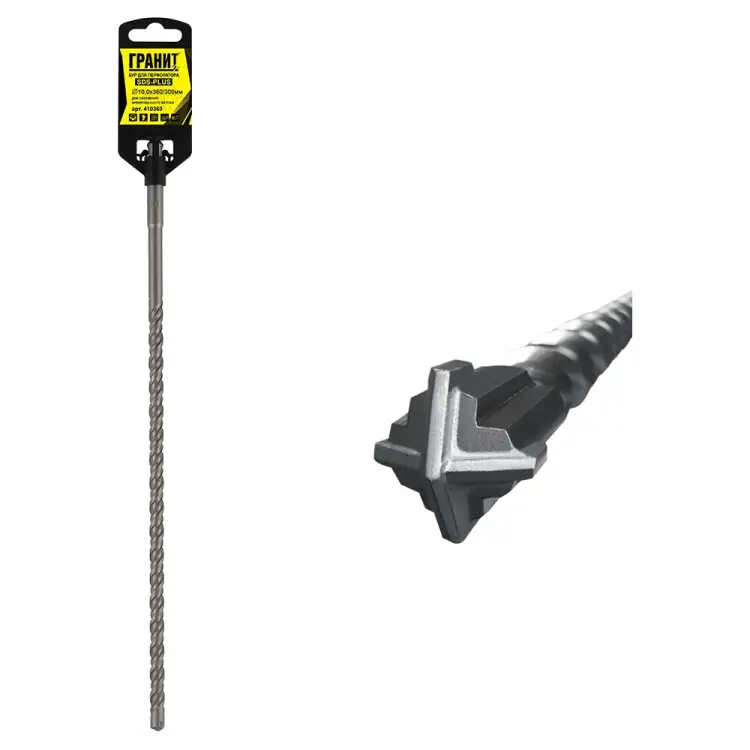 Бур sds-plus Гранит Quadro-X 410360