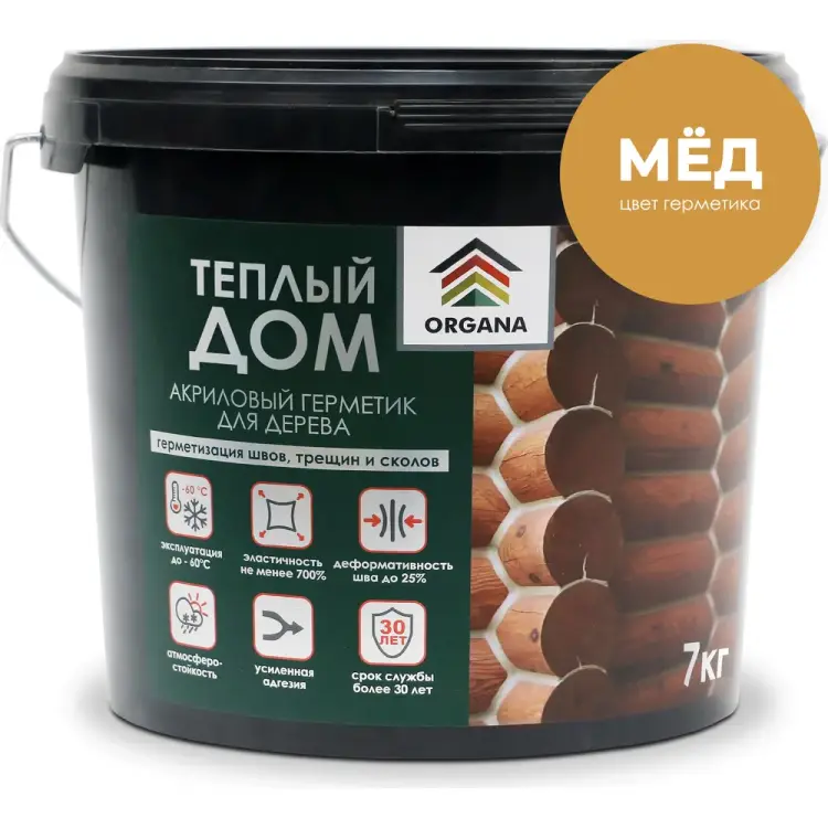 Теплый шов герметик Organa Log Sealant 108519