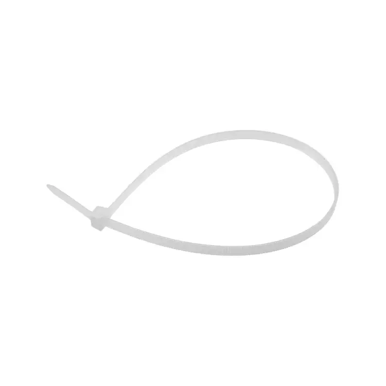 Нейлоновая хомут-стяжка REXANT с тройным замком 300x3,6 мм, белая 67-0300