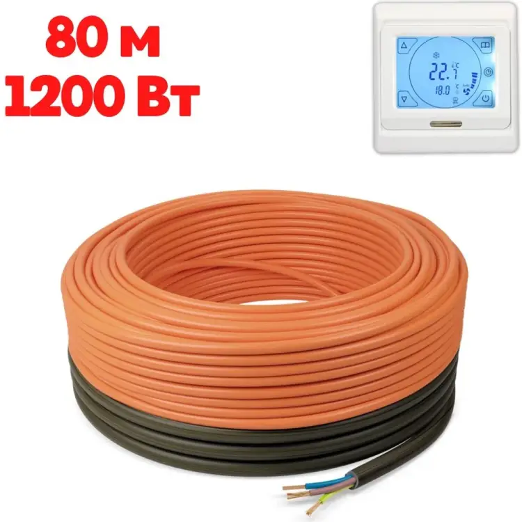 Теплый пол ТеплоСофт Профи 80м-1200/4 Теплый пол ТеплоСофт Профи 80м-1200/4
