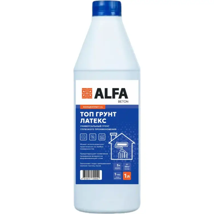 Топ грунт AlfaBet Латекс 20042