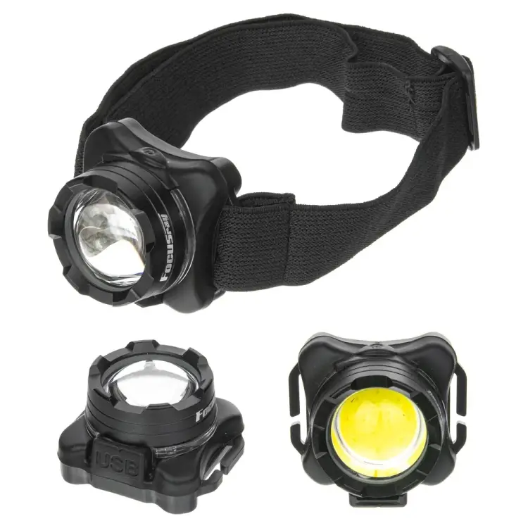 Налобный аккумуляторный фонарь Focusray 890040