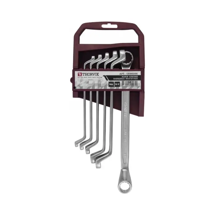 Набор накидных ключей THORVIK ORWS006 52018 Набор накидных ключей THORVIK ORWS006 52018
